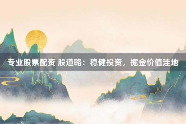专业股票配资 股道略：稳健投资，掘金价值洼地