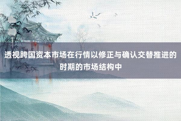 透视跨国资本市场在行情以修正与确认交替推进的时期的市场结构中