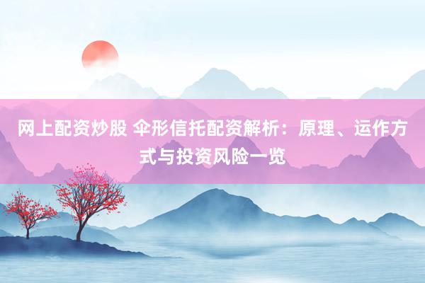 网上配资炒股 伞形信托配资解析：原理、运作方式与投资风险一览